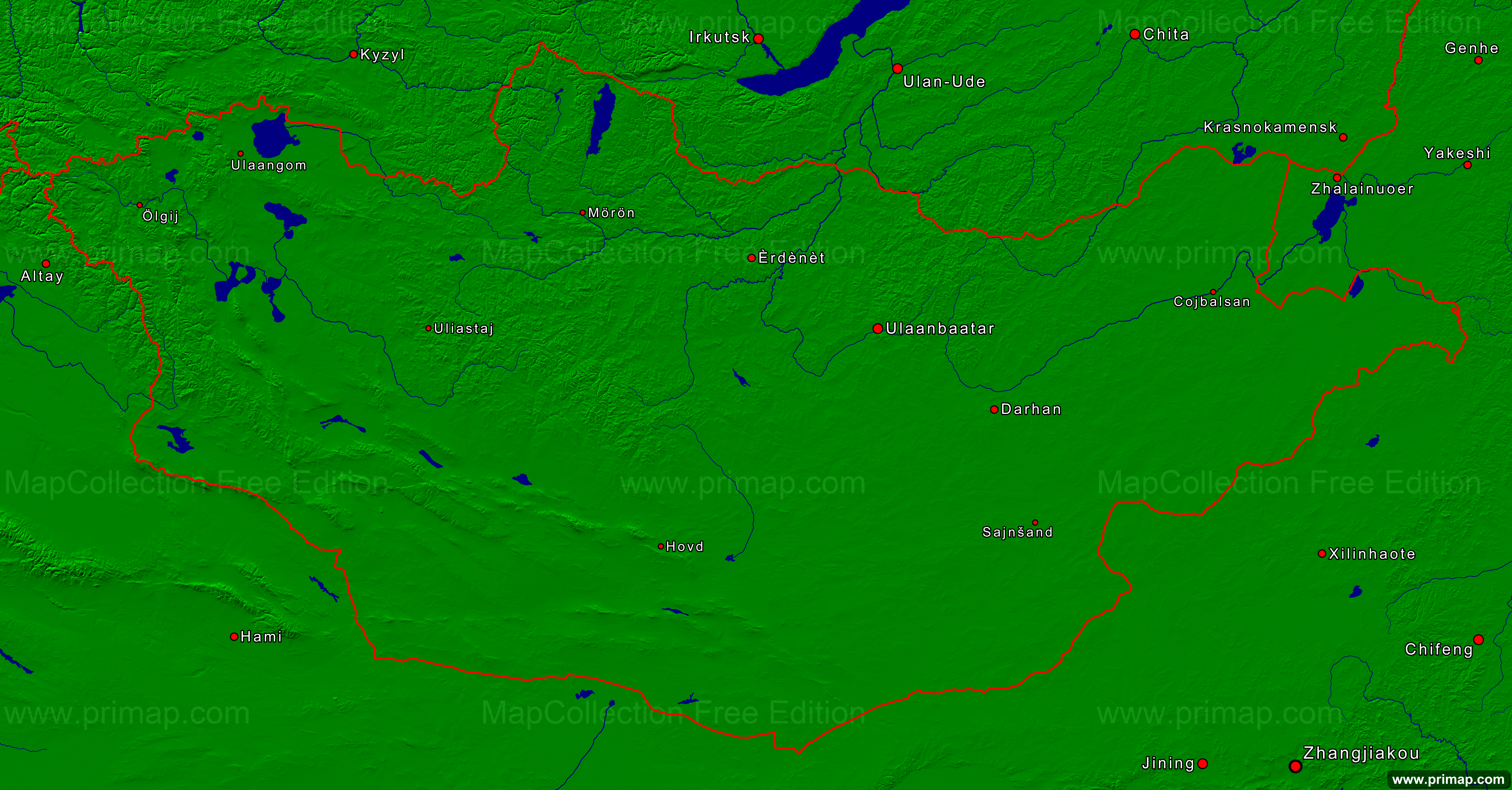 Primap National Maps